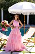 Ava Presley 29131 Ruched Bodice One-Shoulder Dress
