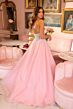 Ava Presley 29226 Illusion Bodice Pearl-Beaded Dress