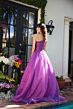 Ava Presley 29258 Beaded Bodice One-Shoulder Dress