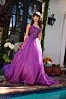 Ava Presley 29258 Beaded Bodice One-Shoulder Dress