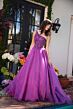 Ava Presley 29258 Beaded Bodice One-Shoulder Dress