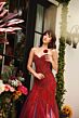 Ava Presley 29259 Sweetheart Neck Beaded Mermaid Dress