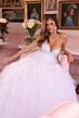 Ava Presley 29528 Ruffle Skirt Beaded Bodice Dress
