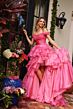 Ava Presley 29544 Cold-Shoulder Organza Ruffle Dress