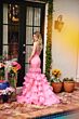 Ava Presley 39566 Ruffle Mermaid Skirt Beaded Neck Dress