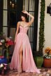 Ava Presley 40041 Ruched Bodice Strapless A-Line Dress