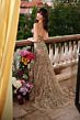 Ava Presley 40042 Spaghetti Strap Cutout Back Embellished Dress
