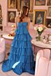 Ava Presley 40046 Tiered Skirt Empire Silhouette Dress