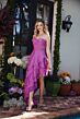 Ava Presley 40055 Asymmetric Hem Sweetheart Neck Dress