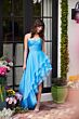 Ava Presley 40055 Asymmetric Hem Sweetheart Neck Dress