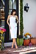 Ava Presley 40061 Strapless Beaded Side Ruffle Dress