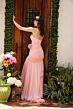 Ava Presley 40073 Ruched Bodice High Slit Mermaid Dress