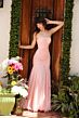 Ava Presley 40073 Ruched Bodice High Slit Mermaid Dress