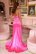 Ava Presley 40076 Sequin Illusion Bodice High Slit Dress