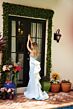 Ava Presley 40083 Beaded Sweetheart Neck Ruffle Derriere Dress