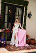 Ava Presley 40088 Sweetheart Neck Satin Overskirt Dress