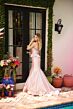 Ava Presley 40092 Strapless Peplum Trumpet Silhouette Dress