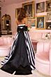 Ava Presley 40126 Back Bow Stripe Strapless Dress