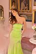 Ava Presley 40129 Strapless Ruched Mermaid Dress