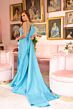 Ava Presley 40142 Beaded Square Neck Back Bow Dress