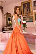 Ava Presley 40148 Side Cutouts Ruched Mermaid Dress