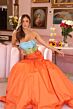 Ava Presley 40148 Side Cutouts Ruched Mermaid Dress