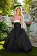 Ava Presley 40148 Side Cutouts Ruched Mermaid Dress