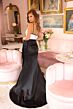 Ava Presley 40151 Spaghetti Strap Waist Bow Dress