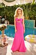 Ava Presley 47001 Front Cutout Strapless Beaded Dress