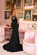 Ava Presley 47006 Strapless Beaded Cowl Back Dress