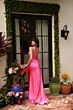Ava Presley 47020 Asymmetric Neck Cutout Bodice Dress