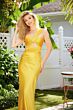 Ava Presley 47020 Asymmetric Neck Cutout Bodice Dress