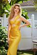 Ava Presley 47020 Asymmetric Neck Cutout Bodice Dress