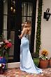 Ava Presley 47022 Cutout Back Pleated Bodice Dress