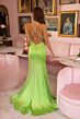 Ava Presley 47028 Crisscross Back Halter Neck Dress