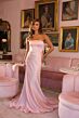 Ava Presley 47029 Strapless Beaded Cowl Back Dress