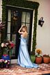 Ava Presley 47029 Strapless Beaded Cowl Back Dress