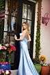 Ava Presley 47029 Strapless Beaded Cowl Back Dress