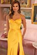Ava Presley 47035 Strappy Back Pleated Waist Dress
