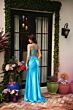 Ava Presley 47035 Strappy Back Pleated Waist Dress