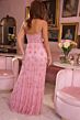 Ava Presley 47044 Scallop Neck Peasant Skirt Dress