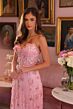 Ava Presley 47044 Scallop Neck Peasant Skirt Dress