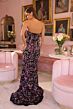 Ava Presley 47052 Beaded High Slit Strapless Sweetheart Neck Dress