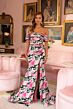 Ava Presley 77209 Floral Off-The-Shoulder High Slit Dress