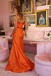 Ava Presley 77217 Ruffle Neck Spaghetti Strap Dress