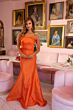 Ava Presley 77217 Ruffle Neck Spaghetti Strap Dress