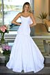 Ava Presley 26422 Cowl Neck Back Bow Trumpet Dress