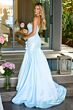 Ava Presley 26520 Sequin Bodice Strapless Trumpet Dress