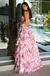 Ava Presley 42207 Tiered Skirt High Slit Dress