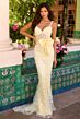 Ava Presley 42218 Front Bow Sweetheart Neck Dress